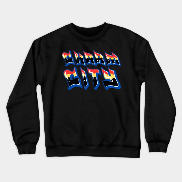 CHARM CITY DESIGN Crewneck Sweatshirt by The C.O.B. Store